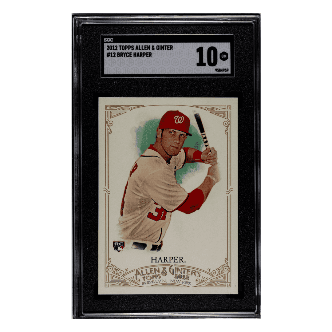 Bryce Harper SGC 10 2012 Topps Allen & Ginter Rookie RC Card #12
