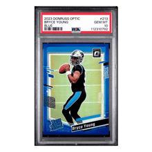 Bryce Young PSA 10 2023 Panini Donruss Optic Blue Rated Rookie #d/ 199 Card #213