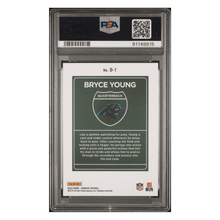 Bryce Young PSA 9 2023 Panini Donruss Downtown! Rookie RC Card #D1