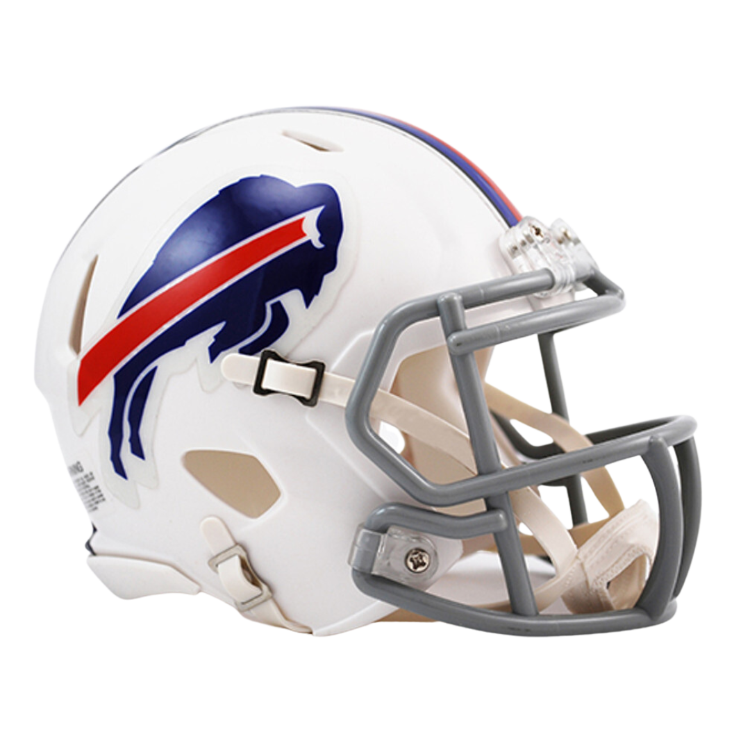 Buffalo Bills 2011-2020 Throwback Speed Riddell Mini Football Helmet