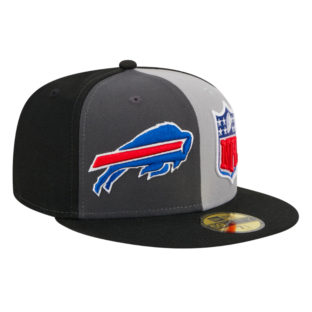 Buffalo Bills 2023 Sideline Grey 59FIFTY Fitted Hat