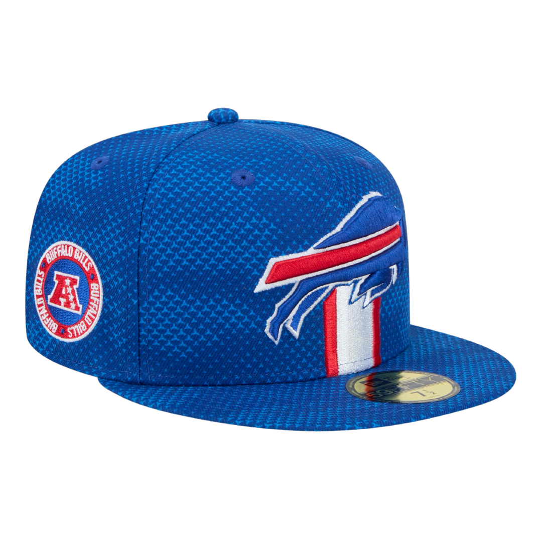 Buffalo Bills 2024 Sideline New Era Blue 59FIFTY Fitted Hat