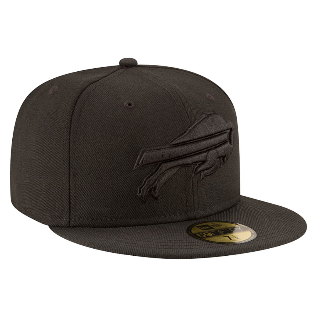 Buffalo Bills Black On Black 59FIFTY Fitted Hat