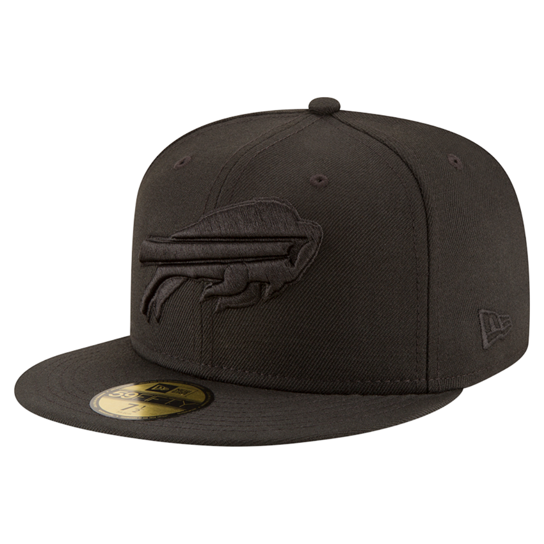 Buffalo Bills Black On Black 59FIFTY Fitted Hat