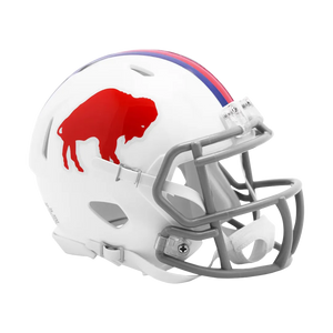 Buffalo Bills 1965 to 1973 Throwback Speed Riddell Mini Football Helmet