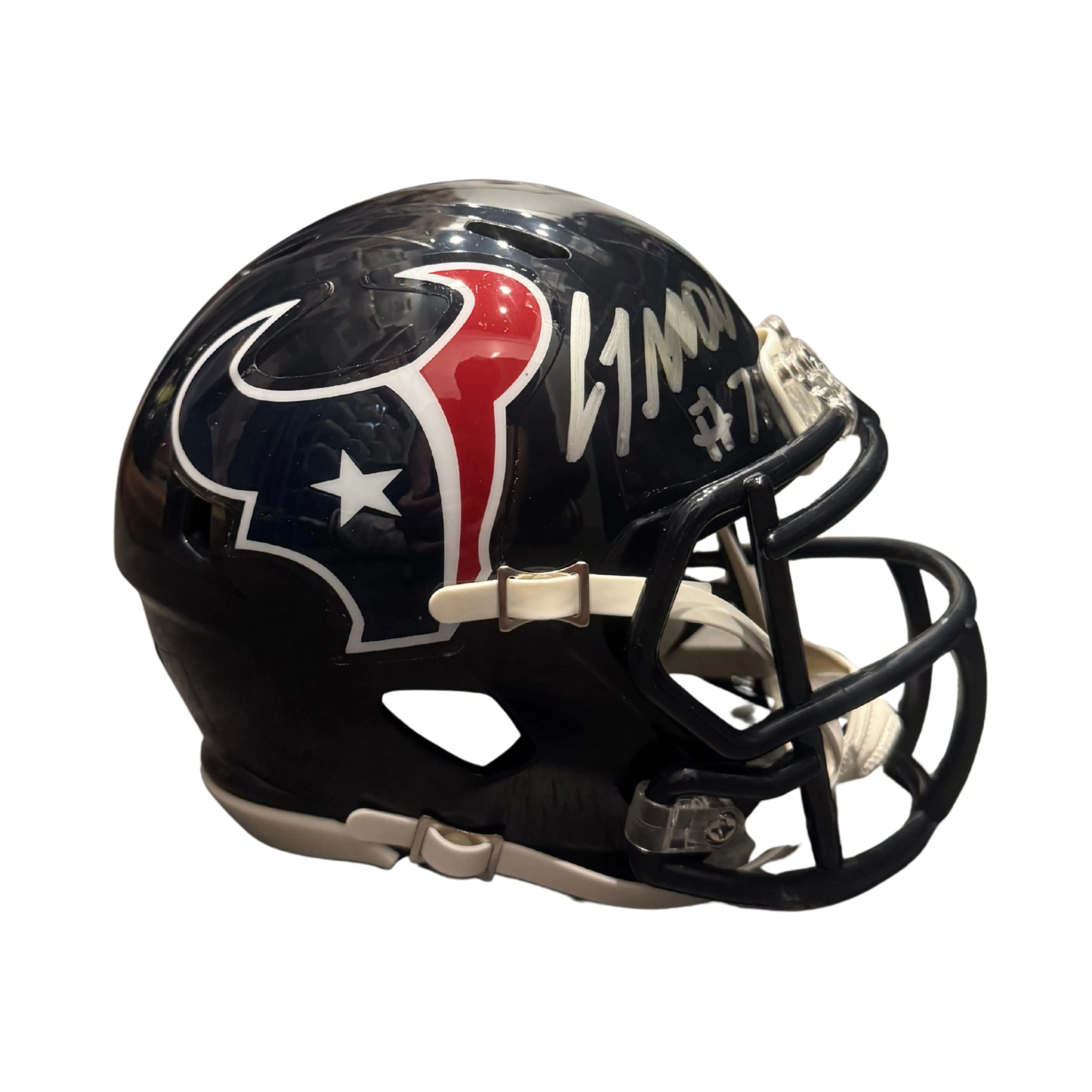 C.J. Stroud Houston Texans Autographed Mini Speed Helmet - Fanatics COA