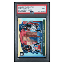 C.J. Stroud & Stefon Diggs PSA 9 2024 Panini Donruss Optic Downtown Duos Card #5