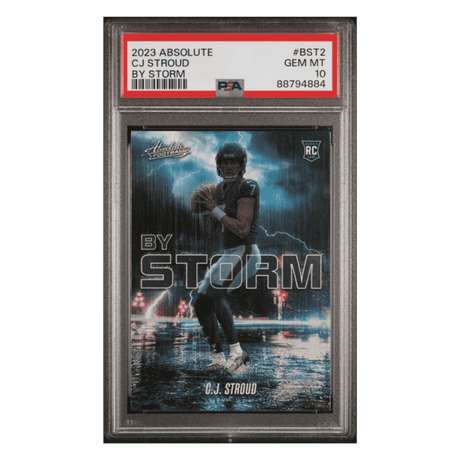 C.J. Stroud PSA 10 2023 Panini Absolute By Storm Rookie RC Card #BST2