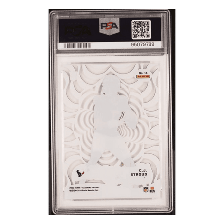 C.J. Stroud PSA 10 2023 Panini Illusions Funkadelic Rookie RC Card #14