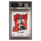C.J. Stroud PSA 8 2024 Panini Absolute Kaboom! Horizontal Card #2