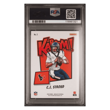 C.J. Stroud PSA 8 2024 Panini Absolute Kaboom! Horizontal Card #2