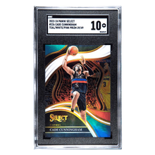 Cade Cunningham SGC 10 2023-24 Panini Select Teal/White/Pink Prizm 39/49 Card #226