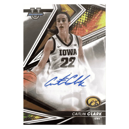 Caitlin Clark 2023 Topps Bowman University's Best Basketball Autograph Card #BOACC