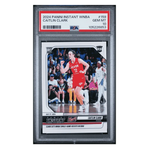 Caitlin Clark PSA 10 2024 Panini Instant WNBA Rookie RC Card #159