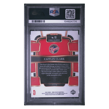 Caitlin Clark PSA 10 2024 Panini Select WNBA Rookie RC Card #72