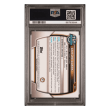 Caitlin Clark PSA 9 2022 Topps Bowman University Pink Refractor Card #50