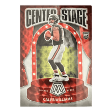 Caleb Williams 2024 Panini Mosaic Center Stage #D /25 Rookie RC Card #6
