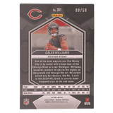 Caleb Williams 2024 Panini Mosaic Purple Prizm Disco Rookie RC #d /50 Card #301