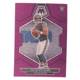 Caleb Williams 2024 Panini Mosaic Purple Prizm Disco Rookie RC #d /50 Card #301