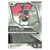 Caleb Williams 2024 Panini Prizm Orange Cracked Ice Rookie RC Card #301