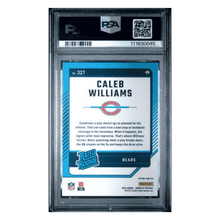 Caleb Williams PSA 10 2024 Panini Donruss Optic Preview Red & Green Rated Rookie Card #327