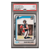 Caleb Williams PSA 9 2024 Panini Donruss Optic Preview Rated Rookie Card #327
