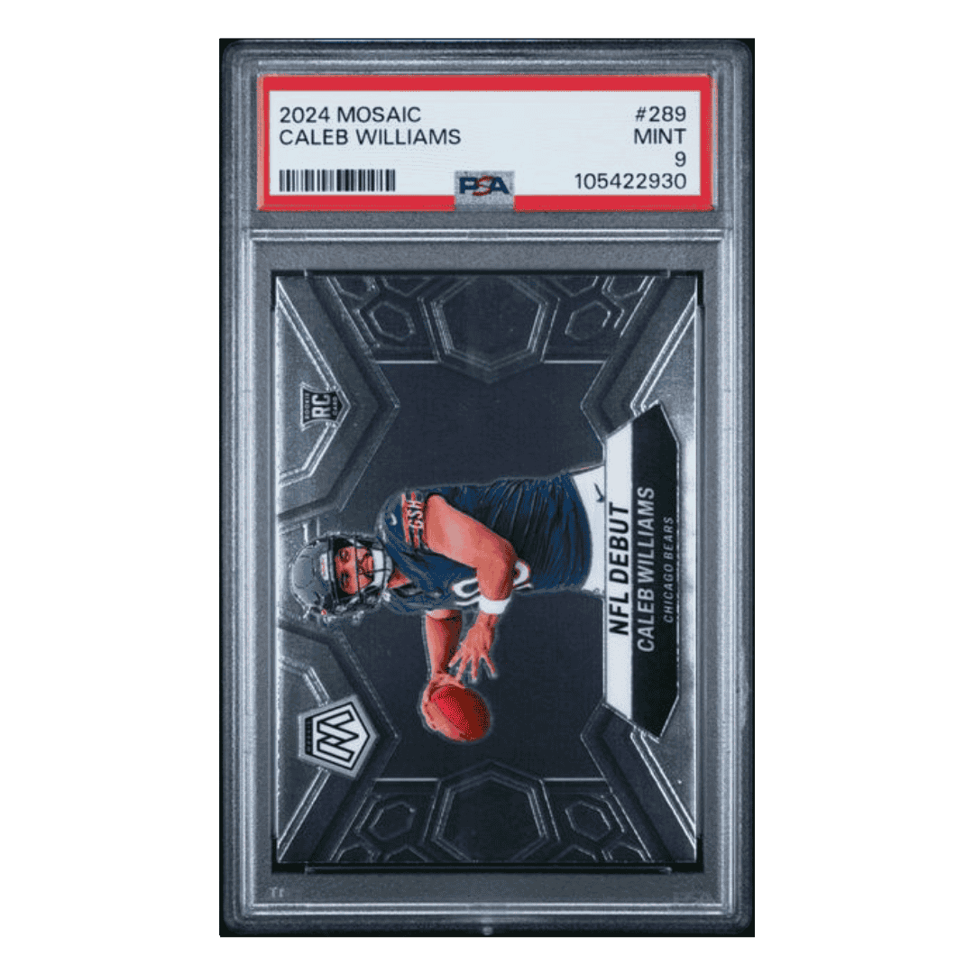 Caleb Williams PSA 9 2024 Panini Mosaic Rookie RC Card #289