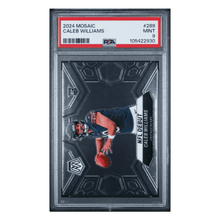 Caleb Williams PSA 9 2024 Panini Mosaic Rookie RC Card #289