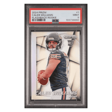 Caleb Williams PSA 9 2024 Panini Prizm Flashback Rookie RC Card #1