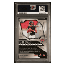 Caleb Williams PSA 9 2024 Panini Prizm No Huddle Neon Green #d/10 Card #301