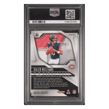 Caleb Williams PSA 9 2024 Panini Prizm Red White Blue Rookie RC Card #301