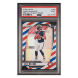 Caleb Williams PSA 9 2024 Panini Prizm Red White Blue Rookie RC Card #301