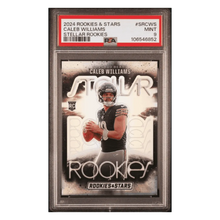 Caleb Williams PSA 9 2024 Panini Rookies & Stars Stellar Rookies Card #SRCWS