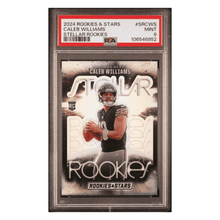 Caleb Williams PSA 9 2024 Panini Rookies & Stars Stellar Rookies Card #SRCWS