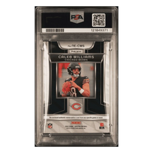 Caleb Williams PSA 9 2024 Panini Spectra Next Era Relic Patch Neon Pink Rookie RC #d/15 Card #NECWS