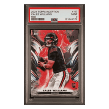Caleb Williams PSA 9 2024 Topps Inception Red #d/75 Card #157