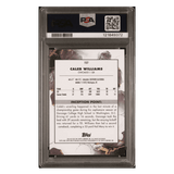 Caleb Williams PSA 9 2024 Topps Inception Red #d/75 Card #157