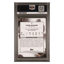 Caleb Williams PSA 9 2024 Topps Inception Red #d/75 Card #157