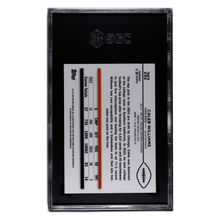 Caleb Williams SGC 9 2024 Topps Chrome Magenta Refractor #d/ 399 Card #202