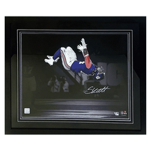 Cam Skattebo New York Giants Autographed Framed 16x20 Photo - Fanatics COA