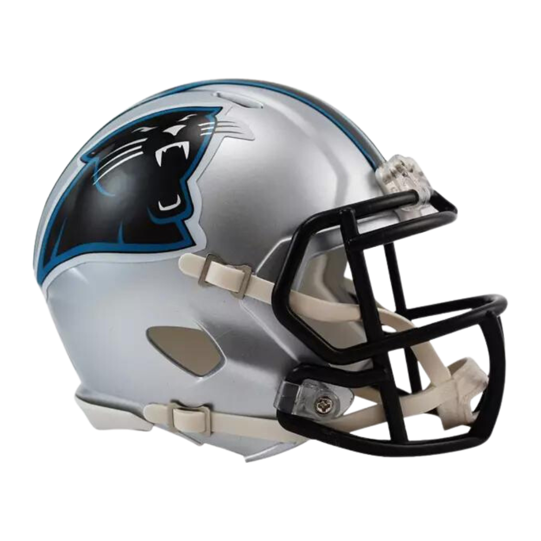 Carolina Panthers Speed Riddell Mini Football Helmet