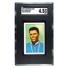 Cassius Clay SGC 4.5 1980's Portuguese Issue Jogos Olimpicous Card #107