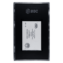 Cassius Clay SGC 4.5 1980's Portuguese Issue Jogos Olimpicous Card #107