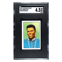 Cassius Clay SGC 4.5 1980's Portuguese Issue Jogos Olimpicous Card #107