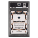 CeeDee Lamb PSA 9 2023 Panini Select Phenomenon Tie Dye Prizm Card #PHCLA