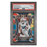 CeeDee Lamb PSA 9 2023 Panini Select Phenomenon Tie Dye Prizm Card #PHCLA