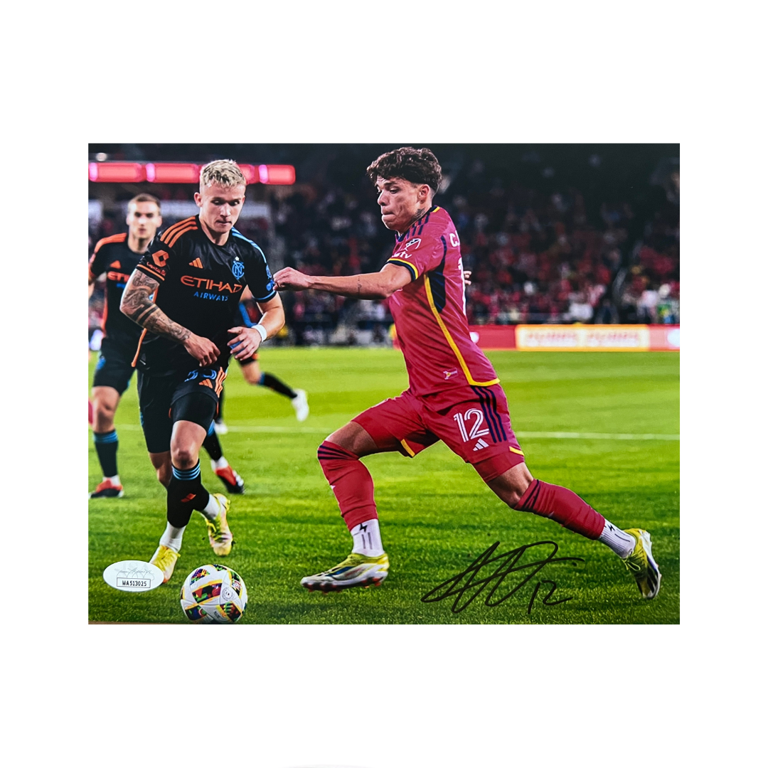 Célio Pompeu St Louis City SC Autographed Running 8x10 Photo - JSA COA