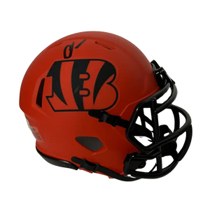 Chad Johnson Cincinnati Bengals Autographed Mini Speed Helmet - Beckett COA