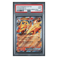 Charizard ex PSA 9 2024 Pokemon SVP EN-SV Black Star Promo Card #161