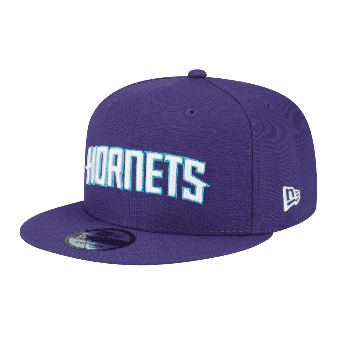 Charlotte Hornets Statement New Era Purple 9FIFTY Adjustable Snapback Hat